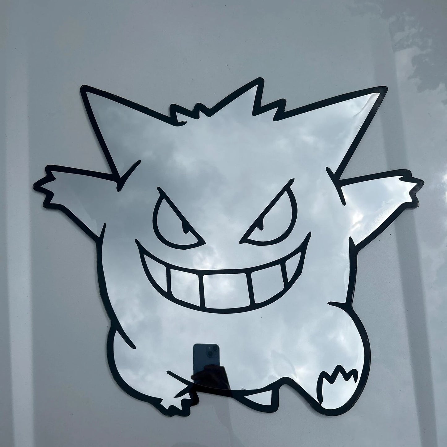 Pokemon Gengar Cool Anime Inspired Mirror Home Bedroom Decoration Birthday Gifts Wall Art