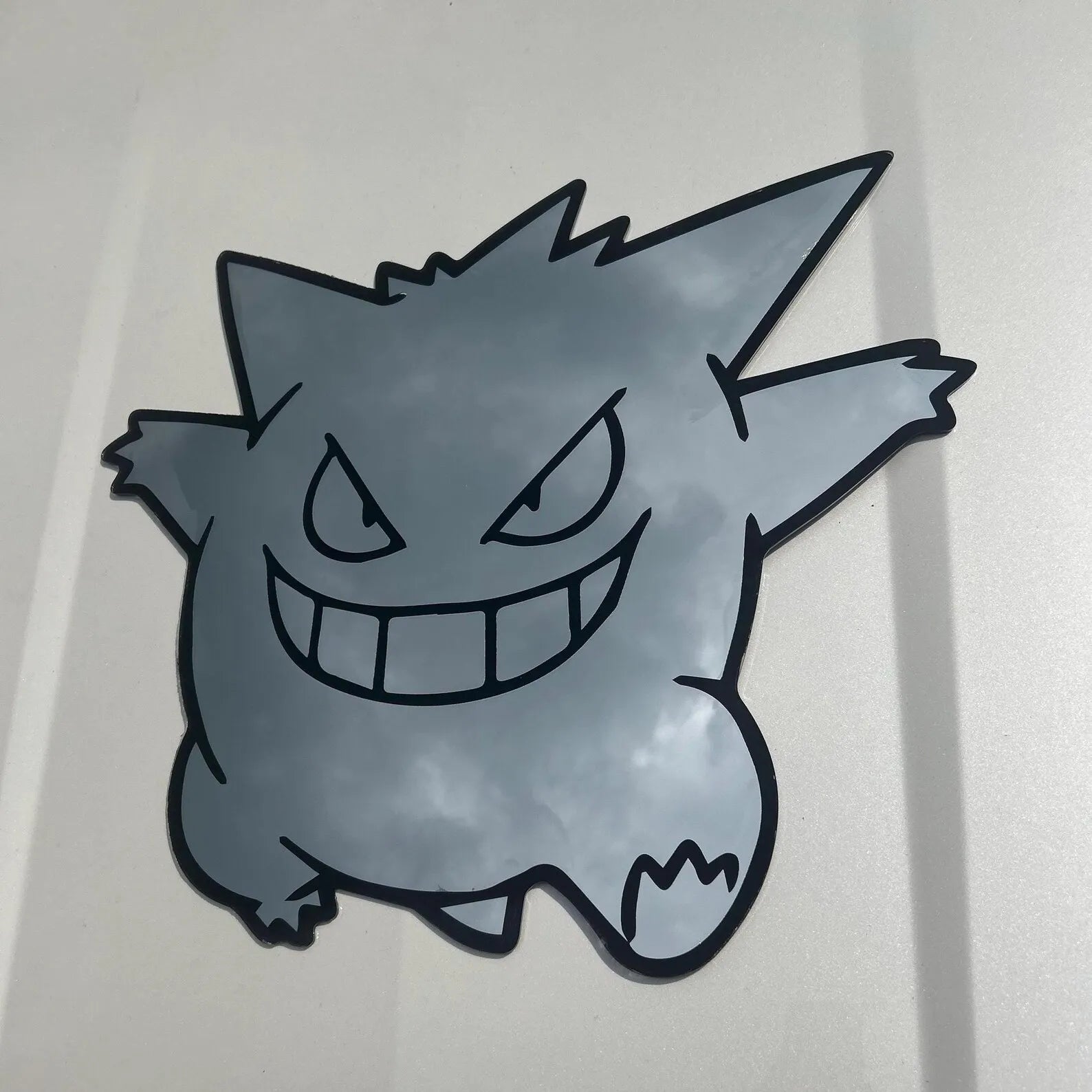 Pokemon Gengar Cool Anime Inspired Mirror Home Bedroom Decoration Birthday Gifts Wall Art
